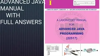 Advanced Java Manual with Correct Answers 🔥👍#programming #Vaibhavs