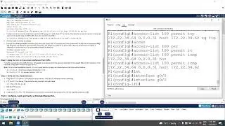 8.5.12 Packet Tracer – Configure Extended ACLs – Scenario 1 Answers
