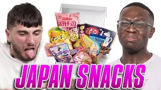 TRYING ASIAN SNACKS WITH DANNY AARONS