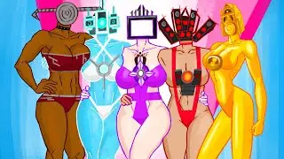 skibidi toilet 72 ((full episode))gender swap animation  🥵😱😲💀😰😵‍💫🥶☠️🚽