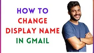 How To Change Display Name In Email