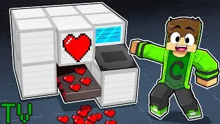 CONSTRUÍ UMA FÁBRICA DE CORAÇÕES NO MINECRAFT!