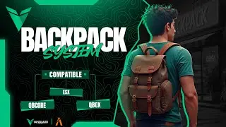 FiveM Script | Backpack System [ESX/QBCore] 🎒