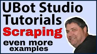 Ubot Studio Tutorials: Scraping - More Examples