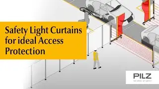 Safety light curtains for ideal access protection | Pilz
