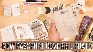 Aura Estelle Passport Cover | Reading Commonplace Notebook | Commonplace Book Update