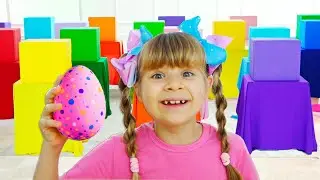 Пасхальный Челлендж: Диана и Рома ищут Потерянные Яйца | Easter Challenge