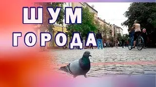 ♫Шум города. Тихий уютный городок со своими звуками♫