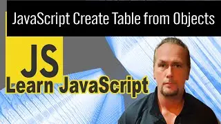 JavaScript Interactive List Create an interactive table list of item object values