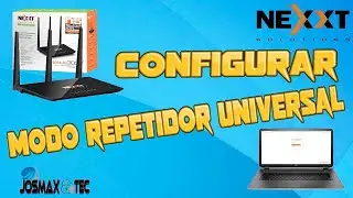 configurar router NEXXT NEBULA 300 PLUS modo repetidor universal 2020