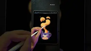 Steam Animation in Procreate ☕️😺 #procreate #animation