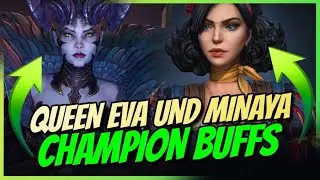 Raid: Shadow Legends | Queen Eva und Minaya Buffs - Der richtige Schritt?!