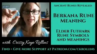 Berkana Rune Meaning (Elder Futhark Runes) - Ancient Runes Revealed - Berkana Rune Symbol + Meaning