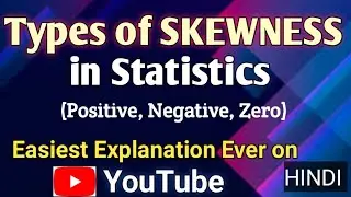 Types of Skewness in statistics 