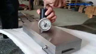 Permanent magnetic chuck holding force testing