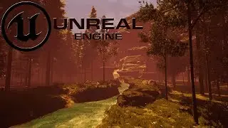 Forest Walk into River in The Forest - Unreal Engine 4 Part 2