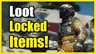 How to LOOT locked Items in Starfield without unlocking (Display Cases)