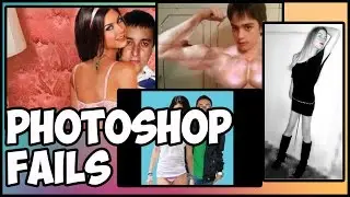 PHOTOSHOP FAILS - I Peggiori Fotomontaggi di Sempre!