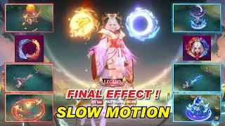 Lunox Legend Skin OFFICIAL EFFECT with SLOW MOTION | MLBB New Skin 2023