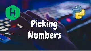 28 - Picking Numbers | Implementation | Hackerrank Solution | Python