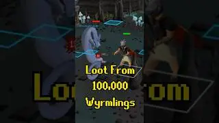 Loot from 100,000 Wyrmlings (Are They Worth it? - OSRS) #osrs #gaming #runescape