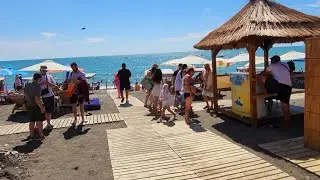 7 АВГУСТА В АДЛЕРЕ: ИЗ ЦЕНТРА АДЛЕРА К МОРЮ. НАБЕРЕЖНАЯ АДЛЕРА, +30° ЖАРЫ, НА МОРЕ НЕ ПРОТОЛКНУТЬСЯ