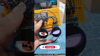 Animasi Mata Sharingan x Rinnegan LCD Display Tft 1.28 Inch GC9A01 Esp32 untuk Lampu Biled