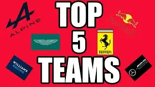 The TOP 5 teams to MANAGE in F1 manager 2022