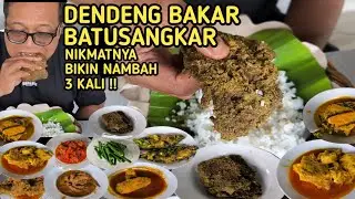 3 KALI TAMBAH NASI GARA2 DENDENG BAKAR BATUSANGKAR !!