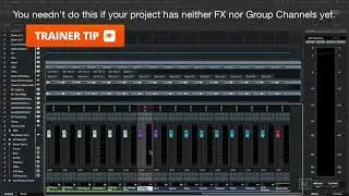Cubase 11 103: Mixing and Mastering - Restarting a Mix