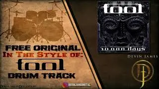 Tool Styled Free Original Drum Track - 115 BPM (FREE WAV & DRUM MIDI DOWNLOAD)