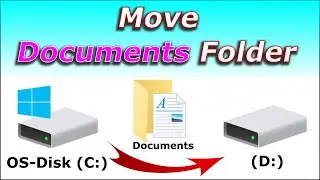 How to move the Documents folder in Windows the right way