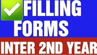 FILLING IN FORMS INTER 2ND YEAR| 4 MARKS 
