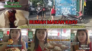 REKOMENDASI RUMAH MAKAN MURAH DAN ENAK DI Lembang | RESTORAN RUMAH KAYU