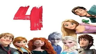 Не просто дружба 4 серия (Эльза, Джек, Мерида, Иккинг, Рапунцель, Анна)