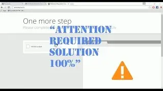 Attention Required Cloudflare Problem Solution 2016 [100% Fix]