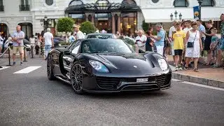 Supercars in Monaco 2019 - VOL. 7 (Carrera GT, Veyron Vitesse, 918 Spyder, Pista, 600LT, GT2 RS)