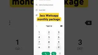 Jazz monthly Whatsapp package 2024 | jazz monthly Facebook package 2024 #jazz