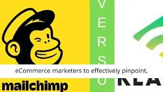 Klaviyo vs Mailchimp Email Marketing Software Comparison Chart