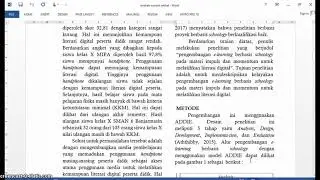 Cara mengutip dan menyusun daftar pustaka menggunakan aplikasi Mendeley
