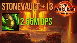 Survival is the new Hunter Meta for Mythic+ | Stonevault+13 Pug | 2.55M Overall DPS