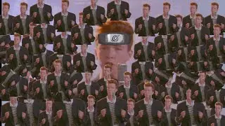 Rick Astley uses shadow clone justu