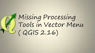 Missing Processing Tools in Vector Menu ( QGIS 2.16)