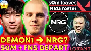 Demon1 to NRG LEAKED with Ethan, s0m New Offer?! 😨 VCT Rostermania