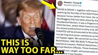 🚨Trump’s INSANE NEW THREAT Instantly BACKFIRES ON HIM