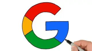 How to Draw Google Logo Favicon