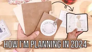 How I Plan to Use my Planners in 2024 | My 2024 Planner System | Planner Layouts
