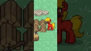 Понитаун, но это Майнкрафт 😳 #ponytown #фнаф #пони_таун #пони #рекомендации #игры #рек