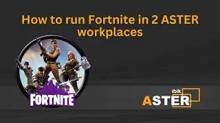 How to run Fortnite in 2 ASTER workplaces