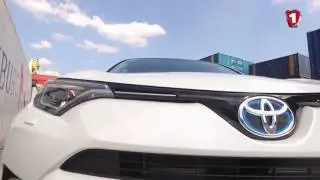 Испытание Toyota Rav 4 Hybrid в жестких морозных условиях -30.